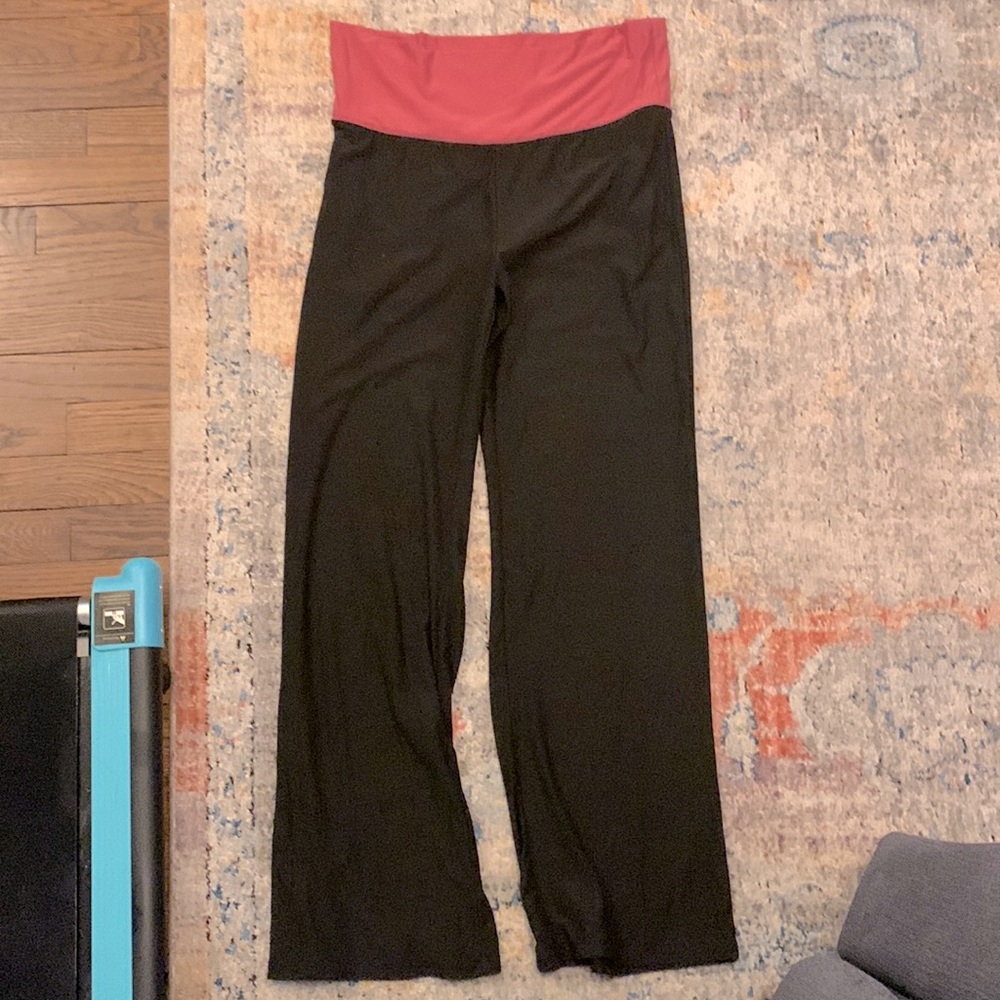 Pink Band Yoga Pants